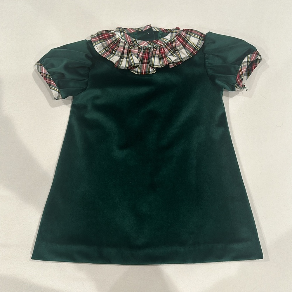 🎄Hunter Velvet Float Dress🎄